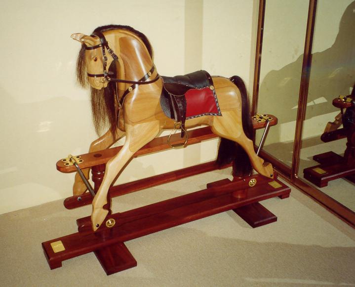 Kauri Pine rocking horse