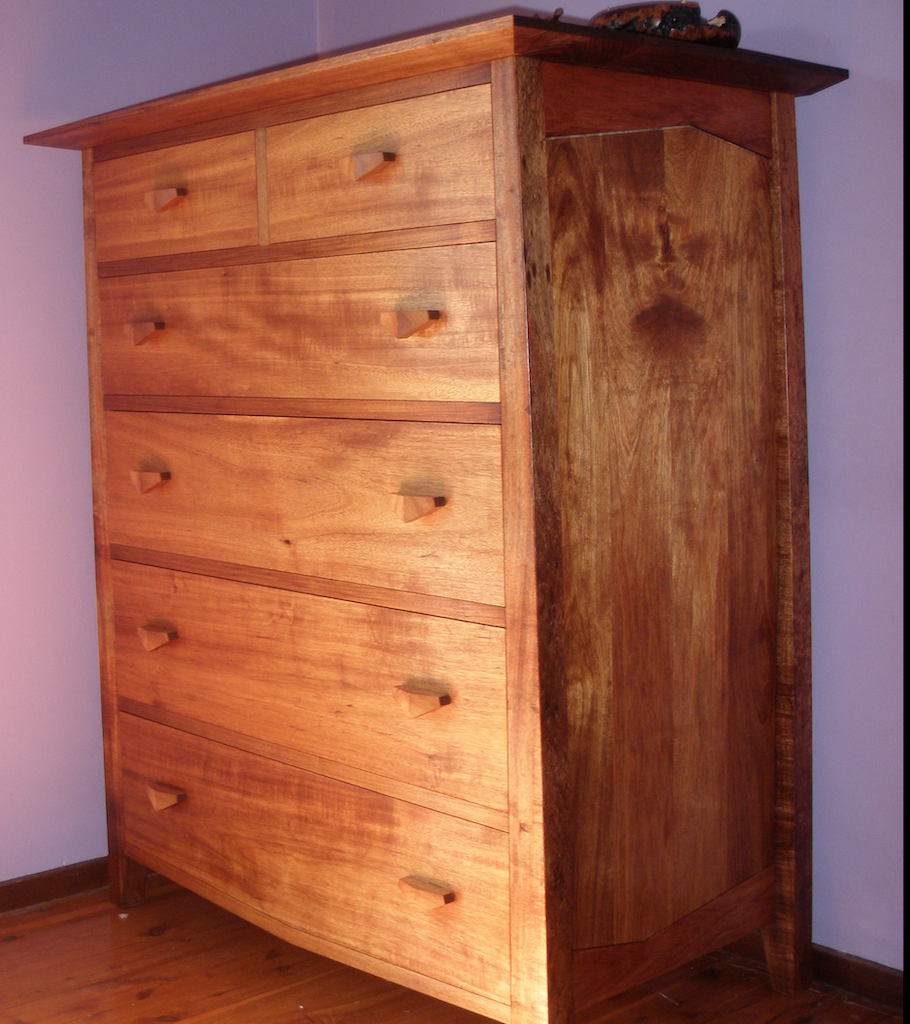 Tasmanian chest of drawers